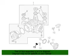 SCREW PLUG N 90281802 PORSCHE