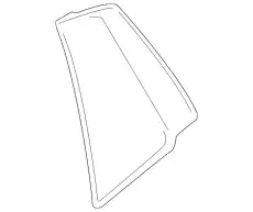 SIDE WINDOW 971845025H PORSCHE