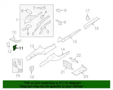 SUPPORT 95B805831AYGRV PORSCHE