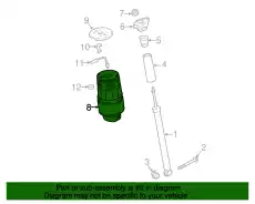 SUSPENSION CYLINDER 971616026C PORSCHE