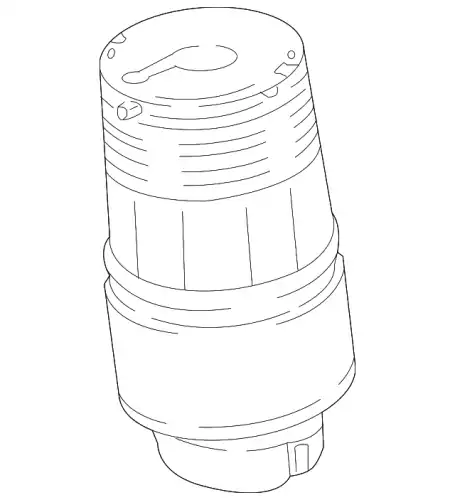 SUSPENSION CYLINDER 971616026C PORSCHE