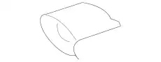 TAIL PIPE 95B253681R PORSCHE