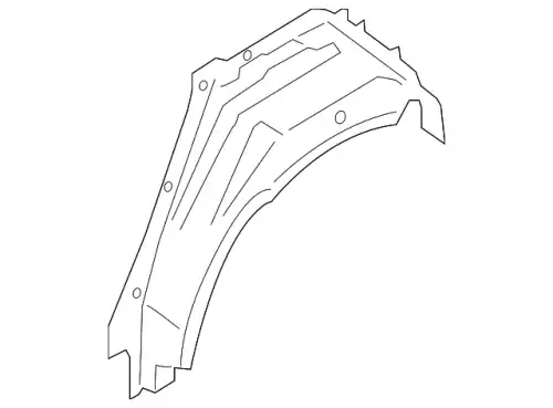 WHEEL HOUSING 95B809410BYGRV PORSCHE