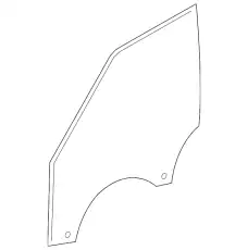 ОПУСКАЕМОЕ СТЕКЛО ДВЕРИ LR093209 LAND ROVER