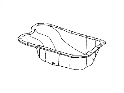 Поддон картера двигателя CHRYSLER 04884665AF