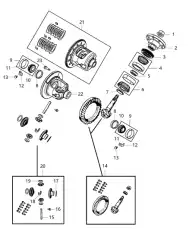 Подшипник 68067932AB CHRYSLER