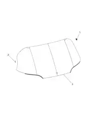 Стекло подъемной двери 68102218AE CHRYSLER