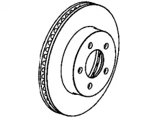 Тормозной диск CHRYSLER 52128247AA