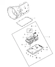 Прокладка масляного поддона MOPAR 68172556AA