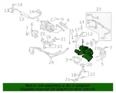 Турбокомпрессор 282313L110 MOBIS