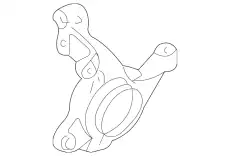 Кулак поворотный FORD 2L8Z-3K185-BA