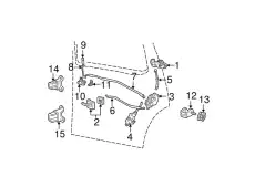 Ручка двери FORD F77Z7826413B