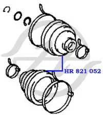 HR 821 050 - Hanse Чехол ШРУС