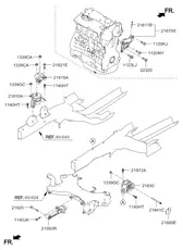 21830D9200 ПОДУШКА ДВИГАТЕЛЯ И КПП HYUNDAI