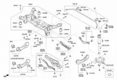 Рычаг подвески HYUNDAI / KIA 55250D4700