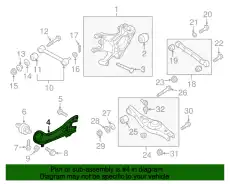 Рычаг подвески HYUNDAI / KIA 552702P450
