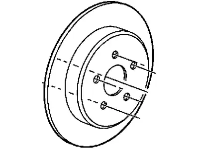 Тормозной диск MOPAR 05085651AB