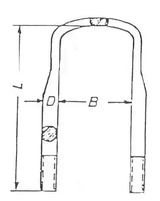 98516360 СТРЕМЯНКА РЕССОРЫ IVECO 42074994 SCHOMACKER