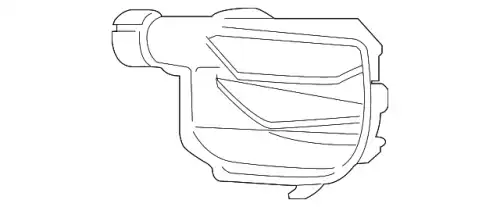 Решетка бампера PORSCHE 95B807682BG2X