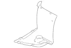 Подкрылок PORSCHE 97050412416