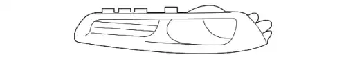 57731AJ690 ЗАГЛУШКА БАМПЕРА SUBARU