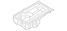 Поддон картера двигателя PORSCHE 94810704007