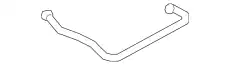 9A110751001 VENT LINE PORSCHE