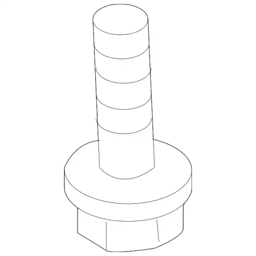 Pan-head screw N10544703 PORSCHE