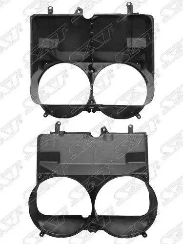  ДИФФУЗОР РАДИАТОРА TOYOTA HIACEQUANTUM H2 05 ST-TY74-200-0 SAT