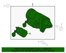 Стартер MAZDA PY01-18-400