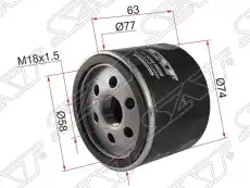 Фильтр масляный NISSAN CUBE 09 MICRA 0210 K9K 63KW NV200 0910 QASHQAI 0613 TIIDA 07 K9K