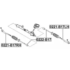Рулевая тяга FEBEST 0222-B17