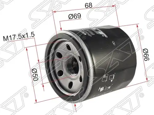 Фильтр масляный SAT ST-15601-97202