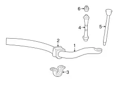 Тяга стабилизатора FORD 2L2Z-5K483-AA
