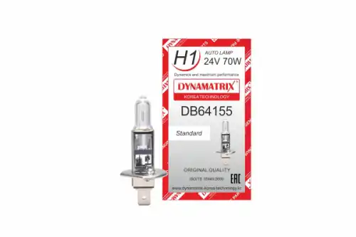 Автолампа галогенная DYNAMAX DB64155 H1