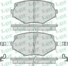 Тормозные колодки дисковые LPR 05P1043