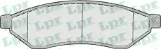 Тормозные колодки дисковые LPR 05P1198