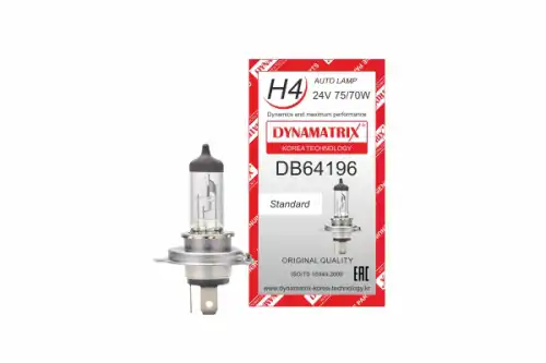 Автолампа галогенная DYNAMAX DB64196 H4