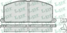 Тормозные колодки дисковые LPR 05P268