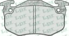 Тормозные колодки дисковые LPR 05P484