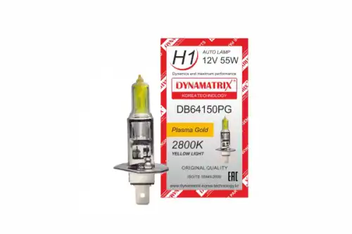 Автолампа галогенная DYNAMAX DB64150PG H1
