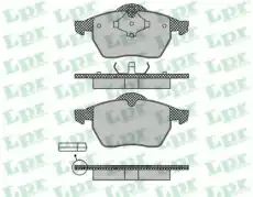 Тормозные колодки дисковые LPR 05P639