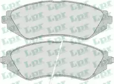 Тормозные колодки дисковые LPR 05P682