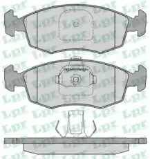 Тормозные колодки дисковые LPR 05P785