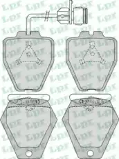 Тормозные колодки дисковые LPR 05P981