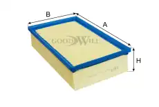 Фильтр воздушный GOODWILL AG 437/2