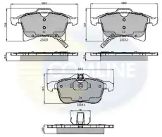 Тормозные колодки дисковые COMLINE CBP31307