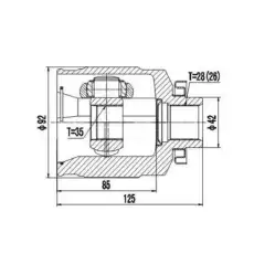 Зикмар_Шрус Внутренний Z87815R ZIKMAR