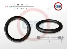Резиновое кольцо 15 2.7 SR-02116 GS