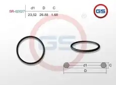 Резиновое кольцо 23.52 1.68 SR-02027 GS